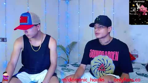 Snapshot of dominic_hanks chatting on December 31, 2:08 am DOMINIC AND ANDREW online show from December 31, 2:08 am