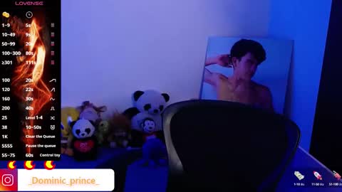 DOMINIC PRINCE   online show from September 29, 12:04 pm