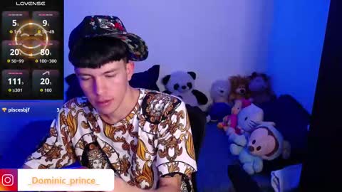 DOMINIC PRINCE   online show from September 24, 12:12 pm