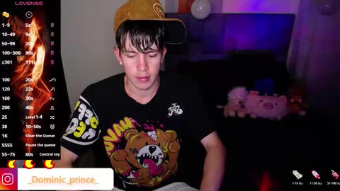 DOMINIC PRINCE   online show from November 19, 11:14 pm