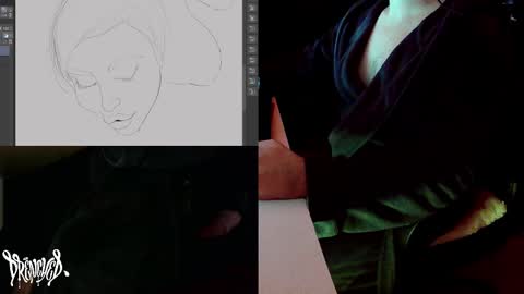 Snapshot of drenchedart chatting on February 11, 6:01 pm Drenched online show from February 11, 6:01 pm