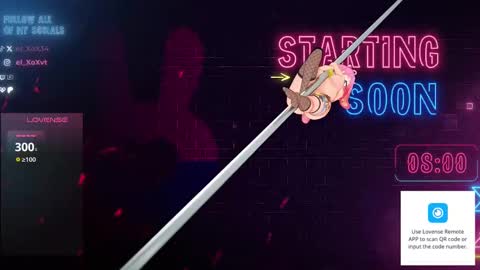 el XoX online show from September 13, 11:07 pm