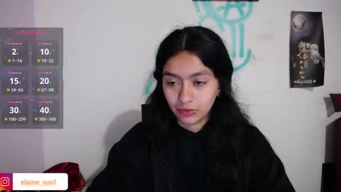 Snapshot of elaine_sun chatting on March 11, 5:57 am Elaine eli online show from March 11, 5:57 am