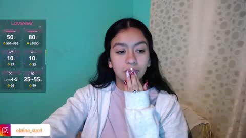Snapshot of elaine_sun chatting on February 27, 3:08 am Elaine eli online show from February 27, 3:08 am