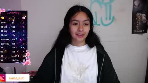 Snapshot of elaine_sun chatting on February 22, 4:29 am Elaine eli online show from February 22, 4:29 am