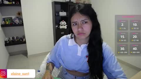 Snapshot of elaine_sun chatting on September 18, 4:27 am Elaine eli online show from September 18, 4:27 am