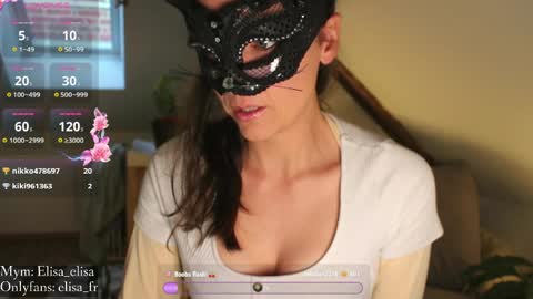 Elisa online show from April 15, 6:22 pm