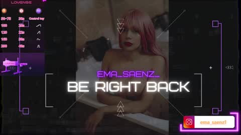 Snapshot of ema_saenz_ chatting on February 7, 7:50 am Sofia online show from February 7, 7:50 am