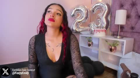 Emily online show from February 7, 8:31 pm