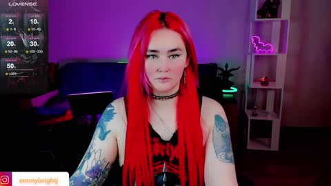 Snapshot of emmybrightj_ chatting on January 16, 12:12 am Emmy Bright 50 online show from January 16, 12:12 am