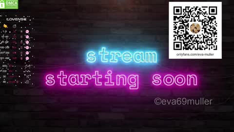 Snapshot of eva69muller chatting on January 6, 7:35 pm Eva next show 8pm CEST AMST online show from January 6, 7:35 pm