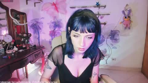Snapshot of fairywhore chatting on February 27, 4:57 am Jackie Cosplayer online show from February 27, 4:57 am