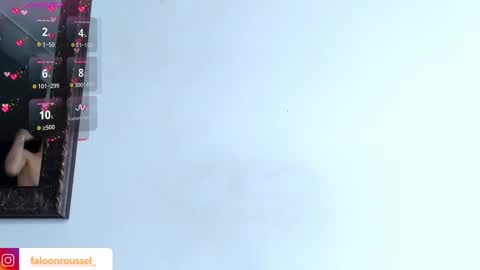 Snapshot of faloonroussel chatting on February 21, 10:04 pm Faloon online show from February 21, 10:04 pm