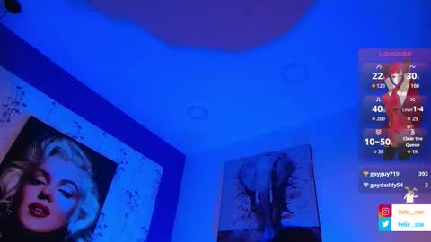 Felix  online show from October 16, 10:30 pm