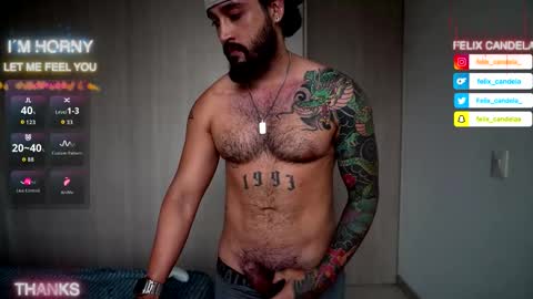 Felix Candela  online show from March 6, 7:02 pm