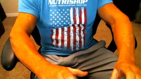 fitguy40 online show from March 22, 9:52 pm