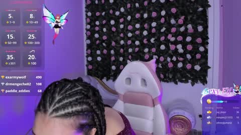 Snapshot of flower_dulce chatting on February 7, 5:40 pm Dulce online show from February 7, 5:40 pm