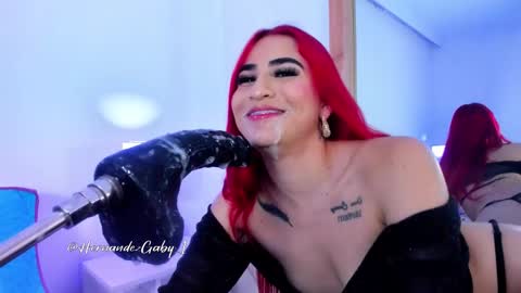 Snapshot of gabrielahernandez1 chatting on February 20, 7:41 pm Gaby online show from February 20, 7:41 pm