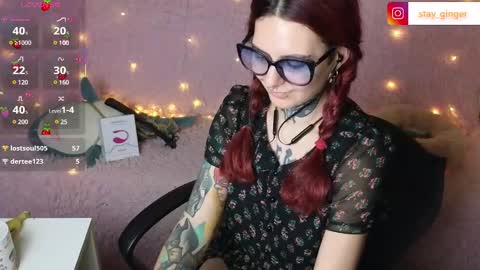 Ginger online show from February 19, 12:03 am