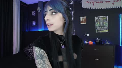 Snapshot of goddess_mortem chatting on January 23, 12:25 am Mortem model independientfollow me on my telegram channel online show from January 23, 12:25 am