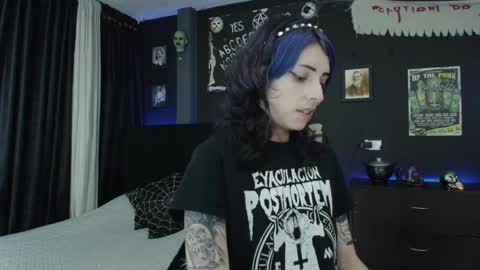 Snapshot of goddess_mortem chatting on March 10, 12:07 am Mortem model independientfollow me on my telegram channel online show from March 10, 12:07 am