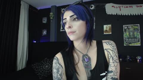 Snapshot of goddess_mortem chatting on February 19, 3:17 am Mortem model independientfollow me on my telegram channel online show from February 19, 3:17 am