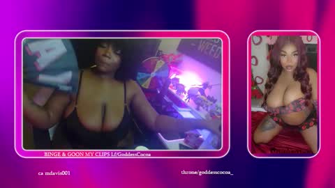 Goddess Cocoa online show from November 30, 7:04 am