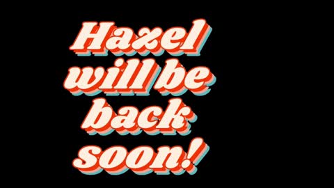 Hazeleyez97 online show from September 22, 7:56 am