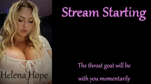 Snapshot of helena_hope chatting on December 19, 6:01 pm Helena Hope online show from December 19, 6:01 pm