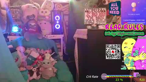 Snapshot of highnesscanna chatting on March 4, 4:52 pm HiGHNESS CANNA online show from March 4, 4:52 pm