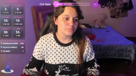 Snapshot of hyun22148625 chatting on December 10, 5:17 am Hello Im Julieta Im 25 years old and I love being here. Thank you for visiting my living room. The only rule is that you hap online show from December 10, 5:17 am