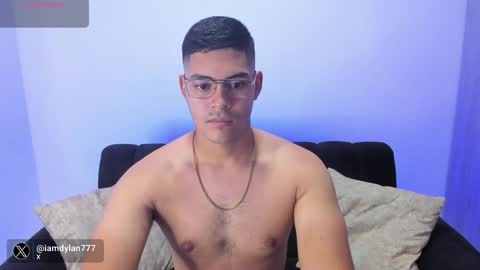 Snapshot of iamdylan777 chatting on January 28, 2:10 pm Dylan independent model online show from January 28, 2:10 pm