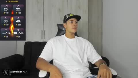 Snapshot of iamdylan777 chatting on February 23, 1:35 am Dylan independent model online show from February 23, 1:35 am
