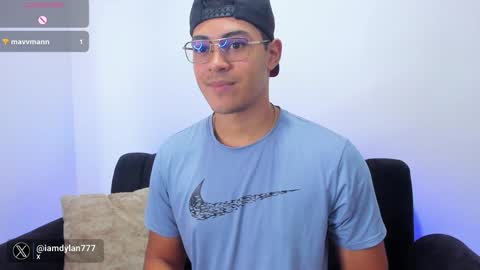 Snapshot of iamdylan777 chatting on January 27, 3:18 pm Dylan independent model online show from January 27, 3:18 pm