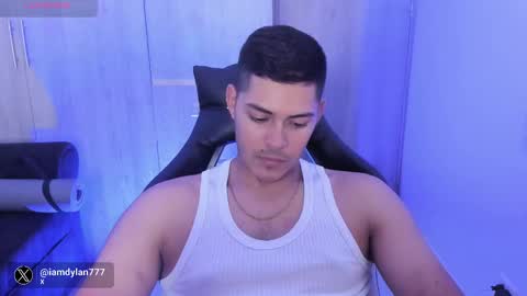 Snapshot of iamdylan777 chatting on February 18, 2:16 am Dylan independent model online show from February 18, 2:16 am
