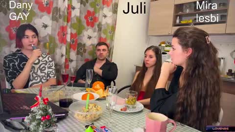 Julia and Mira online show from December 26, 7:27 pm