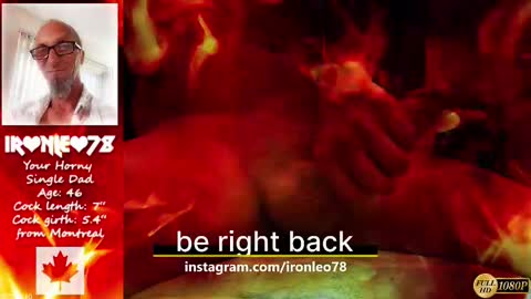 Snapshot of ironleo78 chatting on February 11, 7:33 am IronLeo78 online show from February 11, 7:33 am