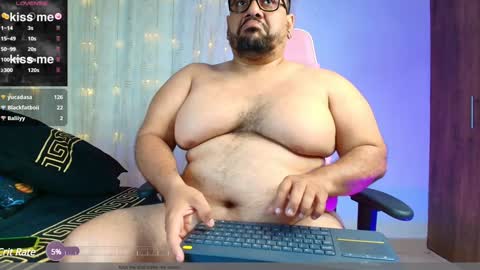 daddy sir master bear online show from February 8, 2:15 am