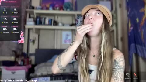 Jade Margot online show from March 3, 6:09 am