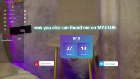 your kitty JANE roawww online show from February 21, 8:18 am