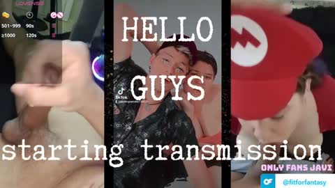 JAVIER AND KATHERIN online show from December 3, 1:17 pm