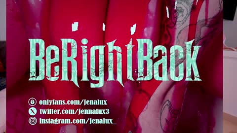 Jennalux online show from January 15, 1:45 am