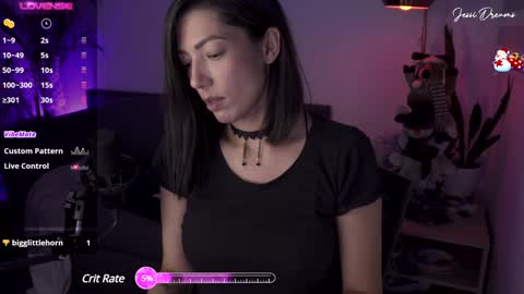 Snapshot of jessi_dreams chatting on December 6, 4:52 am Jessica Gomez online show from December 6, 4:52 am