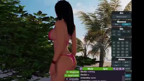 Snapshot of jstel chatting on March 8, 7:31 pm EleniGr online show from March 8, 7:31 pm