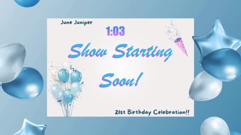 Snapshot of junejuniper chatting on December 15, 1:46 am June Juniper online show from December 15, 1:46 am