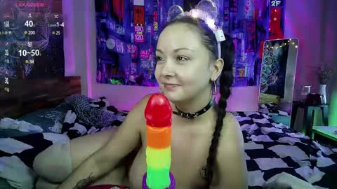 Snapshot of kellycakemeow chatting on March 3, 7:10 am Kelly online show from March 3, 7:10 am