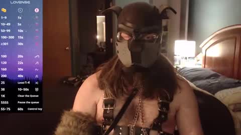 kinkywolf87 online show from January 10, 1:32 am