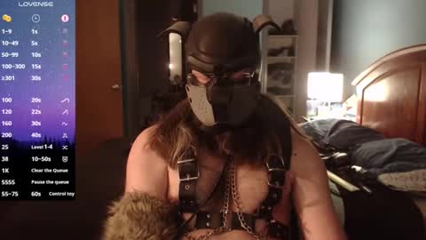 kinkywolf87 online show from January 20, 1:18 am