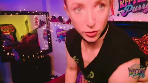 Snapshot of kittiepurry chatting on March 1, 2:48 am Kittie Purry online show from March 1, 2:48 am