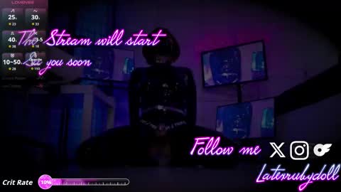 Latex Ruby online show from September 30, 1:16 am